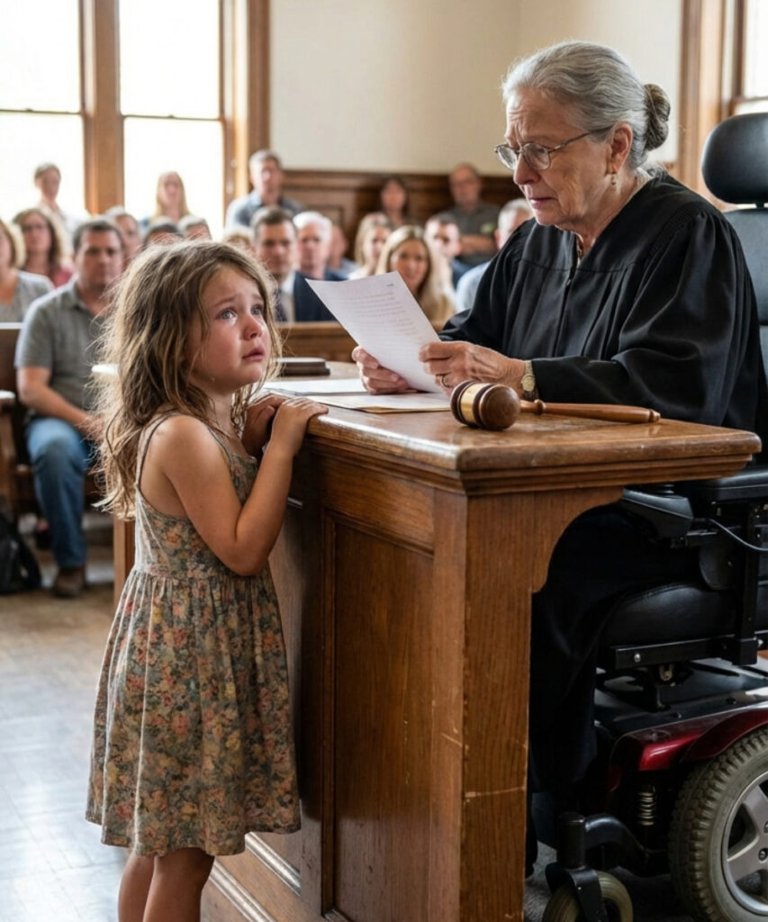 ”Snälla, ers nåd… jag kan hjälpa er.” Hennes lilla röst ekade genom rättssalen och stoppade en grov rättegång – och ledde till ett beslut ingen förväntade sig.Under större delen av min karriär hade rättssalen i Cedar Hollow, Pennsylvania, känts som ett noggrant uppmätt utrymme – polerat trä, upphöjd domstol, regler som höll kaos borta. Innanför dessa väggar blev sorg till vittnesmål, ilska till argument, och till och med desperation var tvungen att gå igenom en procedur innan den kunde höras. 23.02 1